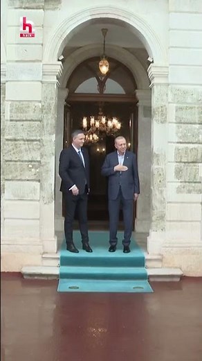 Cumhurbaşkanı Erdoğan, Bosna Hersek Devlet Başkanlığı Konseyi Başkanı Denis Beçiroviç'le görüştü