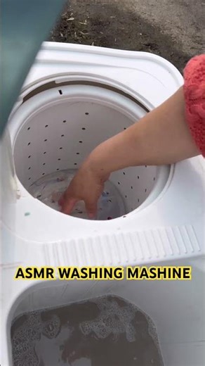 ASMR WASHING MACHINE VILLAGE LIFE