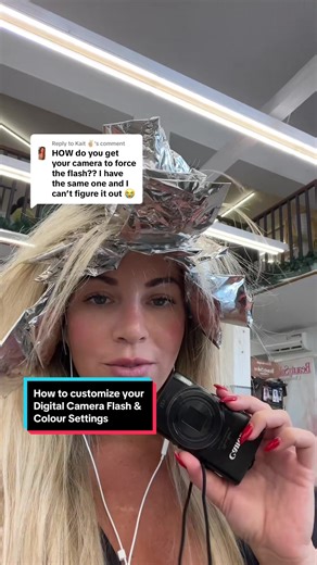 Customizing Flash and Color Settings on Canon ELPH 360HS