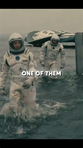 Interstellar Water Planet Scene Explained | Massive Wave Scene #shorts