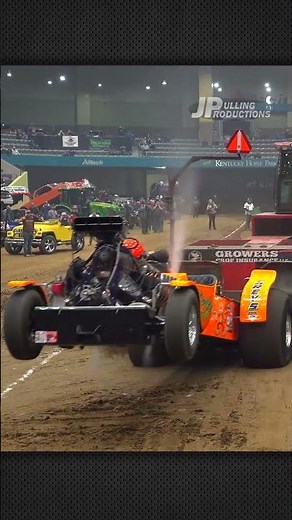 "Monkey Business" Super Modified 2wd Truck pulling 2025 Kentucky Invitational Truck & Tractor Pull!