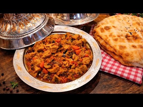 Hadžijski ćevap - tradicionalno bosansko jelo posluženo u sahanu