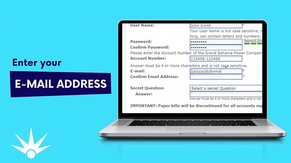 My Account | Grand Bahama Power Company