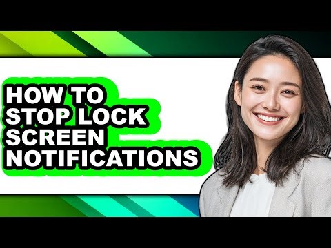 How to Stop Lock Screen Notifications (updated)