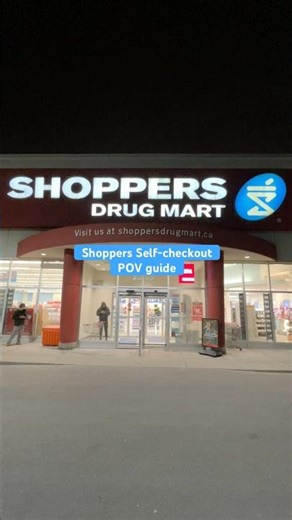 #shoppers self-checkout pov guide #selfcheckout #guide #pov #groceryshopping