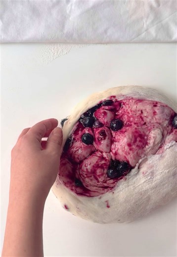 Blueberry Sourdough Bread Recipe Tutorial