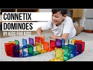 CONNETIX Dominoes Made by Kids for Kids!
