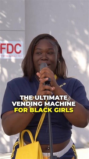 Imagine this on campus. A vending machine… But instead of snacks it sells bonnets and edge control. No more driving 20–30 minutes to a beauty store. Just grab what you need between classes. #alexmonahan #startup #entrepreneur #business #college