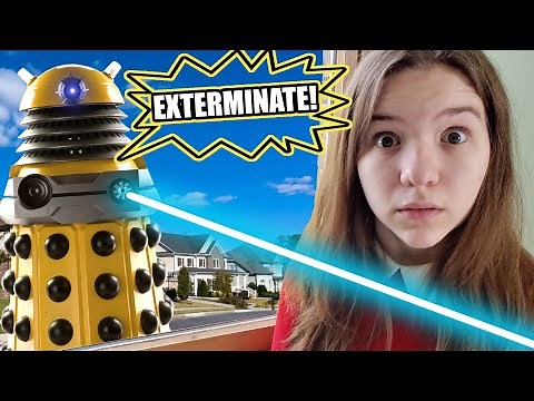 DR. WHO DALEK IN OUR HOUSE!