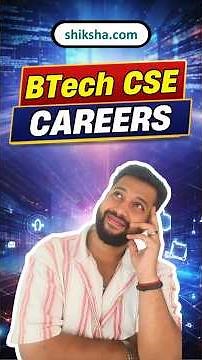 What to do after BTech in CSE? | BTech CSE Career Options in 2026 #btechcse #career #btechjobs