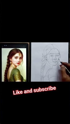 Step-by-Step Portrait Drawing Tutorial for Beginners 🎨🖌️📚