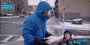 27K views · 504 reactions | Best part of being a TWC meteorologist? Sometimes viewers bring you food in the field  | The Weather Channel | Facebook