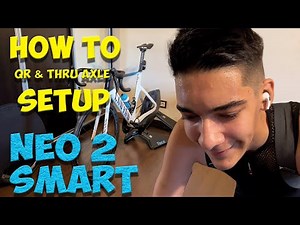 How to Switch Tacx Neo 2 from Thru-Axle to Quick Release | Easy Bike Trainer Setup Guide