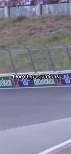Lando Norris Simplifies One Step Equations