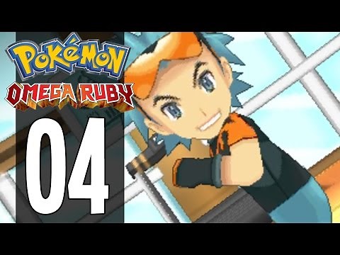 Pokemon Omega Ruby - Part 4 - Gym Leader Brawly (Gameplay Walkthrough)