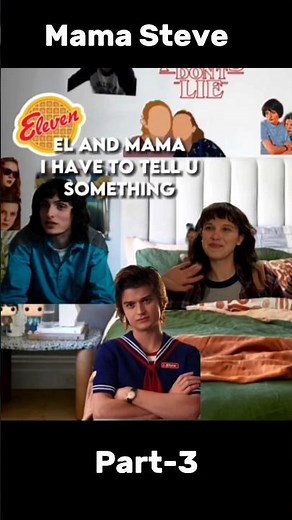Mama Steve Part-3 #strangerthings #strangerthingss5 #milliebobbybrown #finnwolfhard #netflix