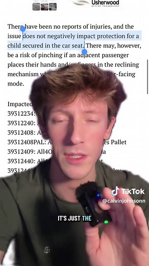 Major Car Seat Recall for Safety Issues