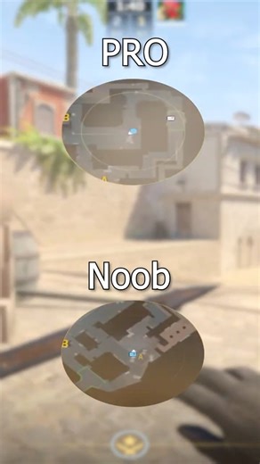 Minimapa igual PRO CS2 em 30segundos! #cs2 #counterstrike2 #csbrasil