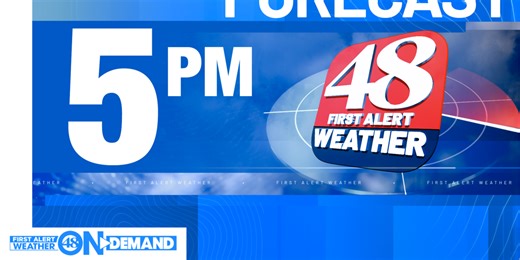 WAFF 48 First Alert Forecast: Wednesday 5 p.m.