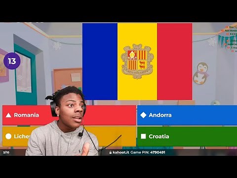 IShowSpeed plays Extreme Flags Kahoot Quiz *Full Video*