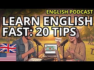 20 Tips to Learn English FAST | Easy English Listening for Beginners
