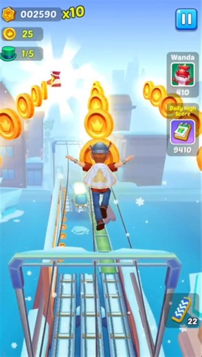 Subway Surfers Endless Chase – Smooth Gameplay 101 #gaming #shorts