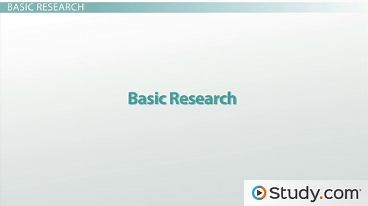 Basic and Applied Research | Definition, Differences & Examples