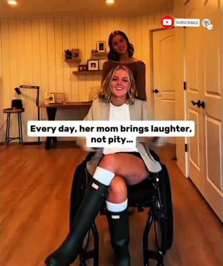 She can’t walk… but nothing can stop her joy!❤️💪 #love #wheelchair , #disability #usa #uk #canada