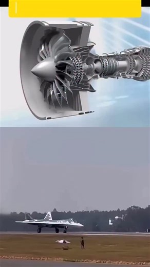 Mr.AircraftEngineer on Instagram: "A jet engine works by pulling in air with a fan, compressing it with compressors, mixing it with fuel and burning it in the combustion chamber, then pushing the hot gases out through turbines and a nozzle to create thrust; the fan brings in air, the compressor squeezes it, the combustion chamber burns the fuel-air mix, the turbine extracts energy to keep the engine running, and the nozzle directs the high-speed exhaust backward to propel the aircraft forward. #