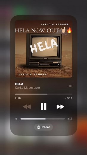 New Music Release by Carlo M - Hela Out Now