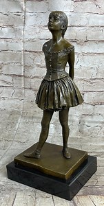 The Little Fourteen Year Old Dancer Bronze Ballerina Sculpture after E