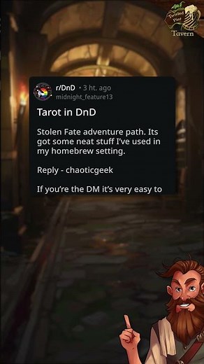 How to run TAROT in D&D? | r/DnD