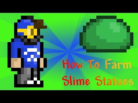 How To Farm Slime Statues In Terraria