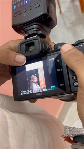 Nikon z6 mark 2 bride photoshoot 📸😱#nikon #camera #photography #shorts #viralshort