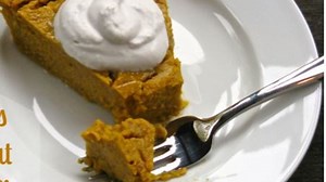 Crustless Butternut Squash Pie