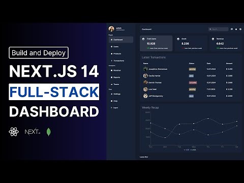 Next.js 14 Admin Dashboard Tutorial | Fullstack Next.js 14 Project with Server Actions