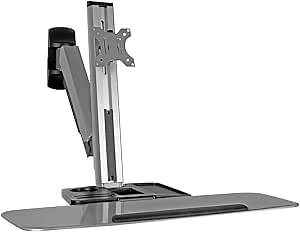 Tripp Lite Wall Mount for Sit Stand Desktop Workstation Height-Adjustable Standing Desk, Single Display (WWSS1332W)