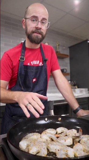 How to Pan Sear Shrimp Perfectly | Crispy Butter Garlic Shrimp in Minutes