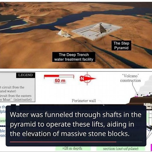 Revolutionary Discovery: Hydraulic Engineering Behind Egyptian Pyramids