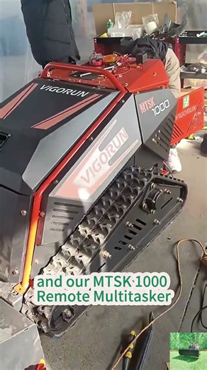 Remote control multitask flail mower China manufacturer factory distributor#roboticmower #mulcher
