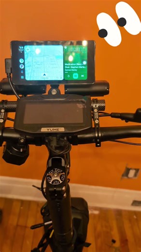 Custom Android Auto on 50 MPH scooter! Yume Hawk Pro.