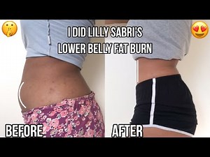 I DID Lilly Sabri's LOWER BELLY FAT BURN challenge
