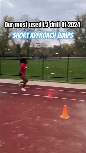 We use short approach jumps throughout the year, allowing us to adjust our technique #longjump