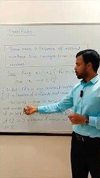 Sequence of rational numbers that converges to an irrational number | Real Analysis | Mathematics