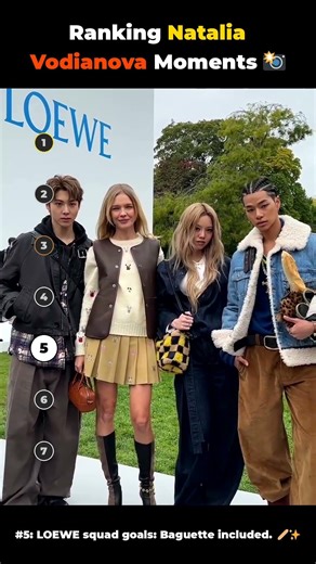Ranking Natalia Vodianova Moments #shorts