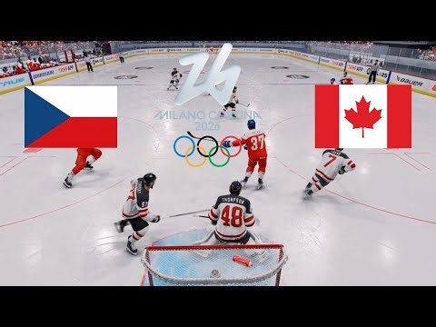 NHL 25 - Zimné olympijské hry 2026 Česko vs Kanada
