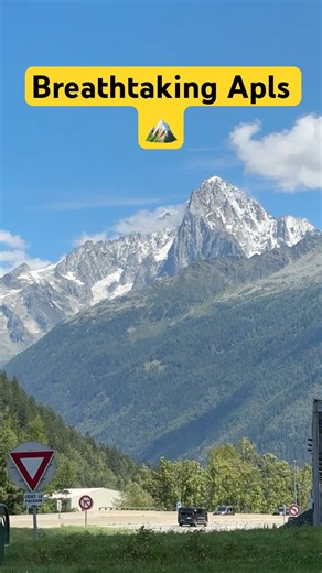 Breathtaking Alps in 30 Seconds 🏔️ | Europe Travel Short #Shorts