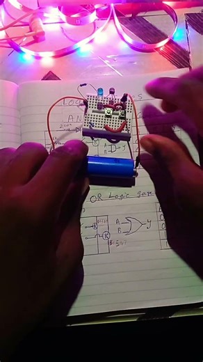 or gate circuit#logic #logicgate