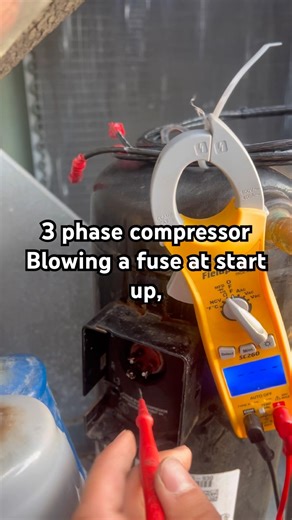 Bad compressor (checking short to ground)