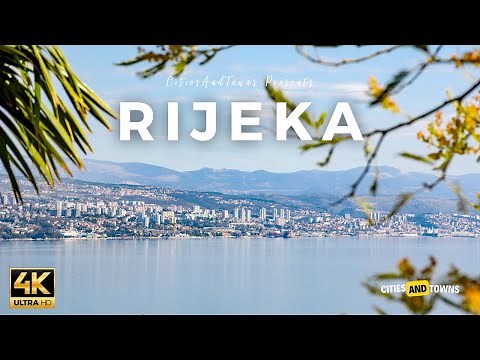 Rijeka, Croatia 🇭🇷 in 4K Video by Drone ULTRA HD - Flying over Rijeka